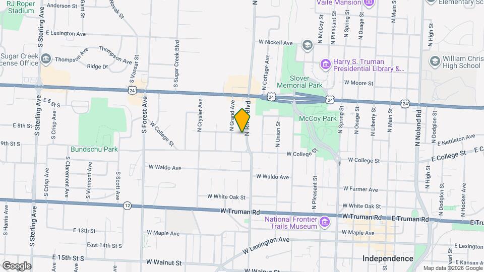 726 N River Blvd Mapa y Detalles de la Ubicación