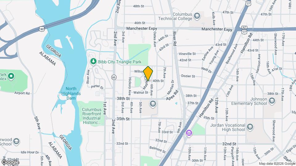 3918 Maple Cir Map and Location Details