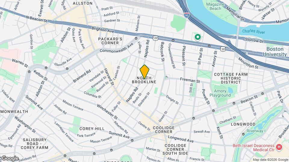 79 Naples Rd Map and Location Details