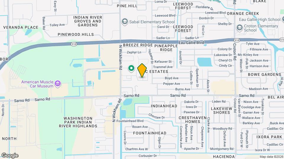 1032 Ellen Ct Map and Location Details