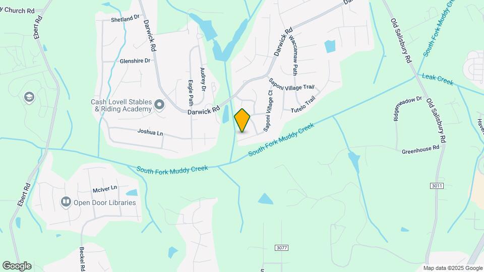 2229 Saponi Village Ct Map and Location Details