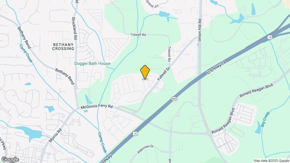 727 Wamock Dr Mapa y Detalles de la Ubicación