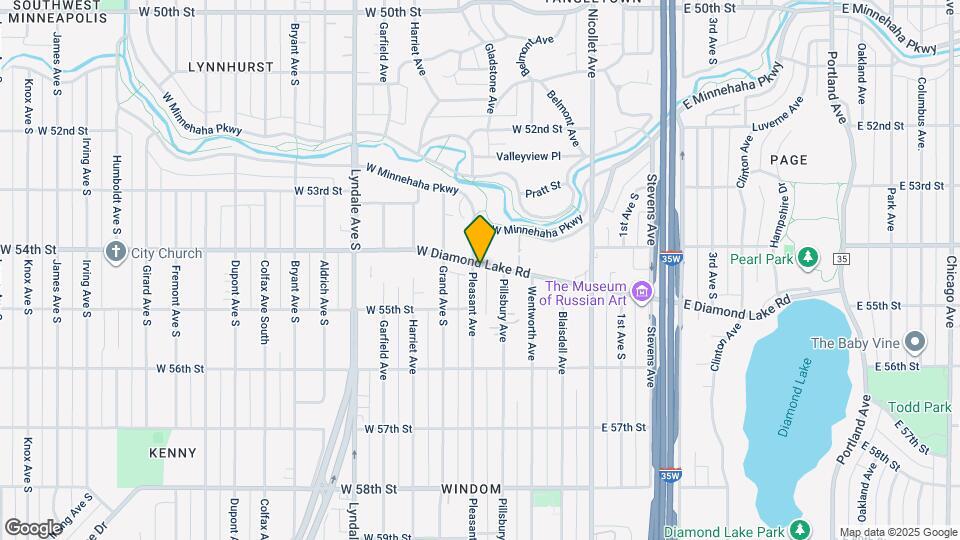 5403 Pleasant Ave Map and Location Details