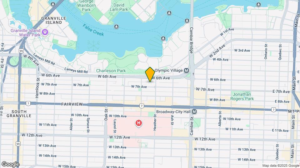 The Fountains Map and Location Details