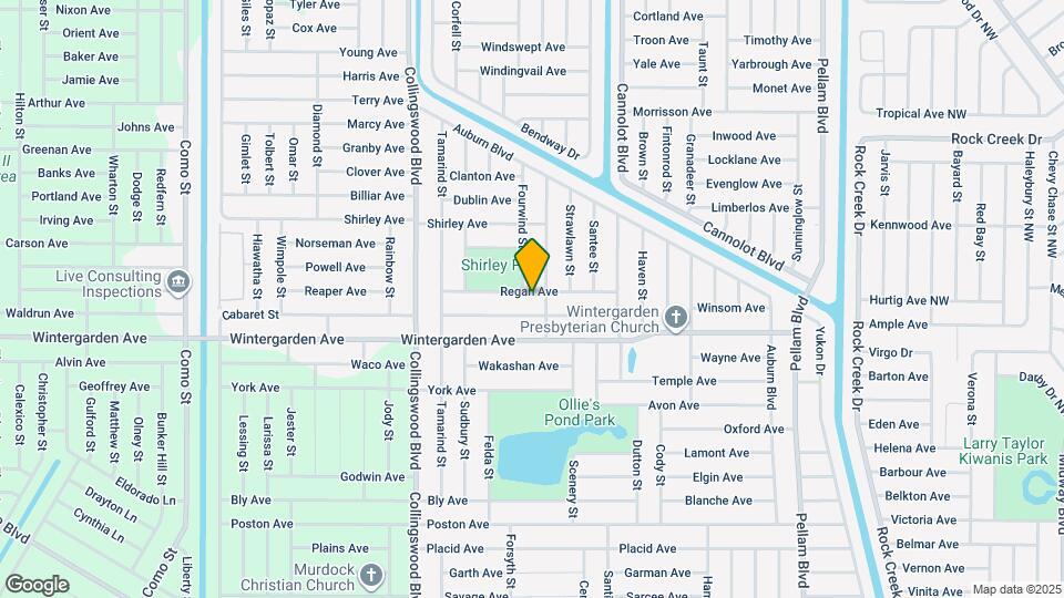 18147 Regan Ave Mapa y Detalles de la Ubicación