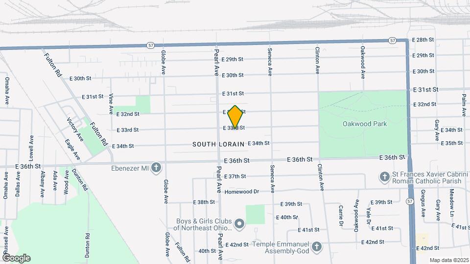 1830 E 33rd St Map and Location Details