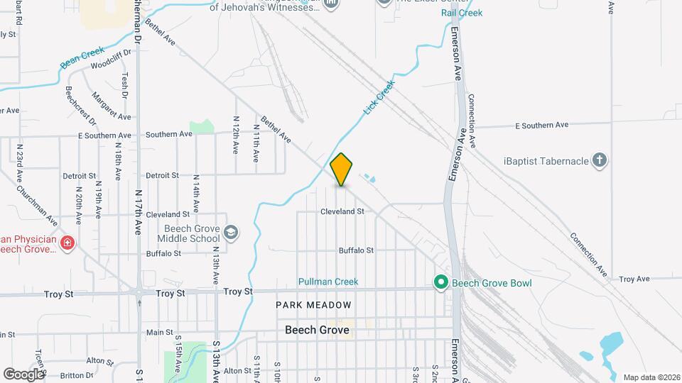 333 N 7th Ave Map and Location Details