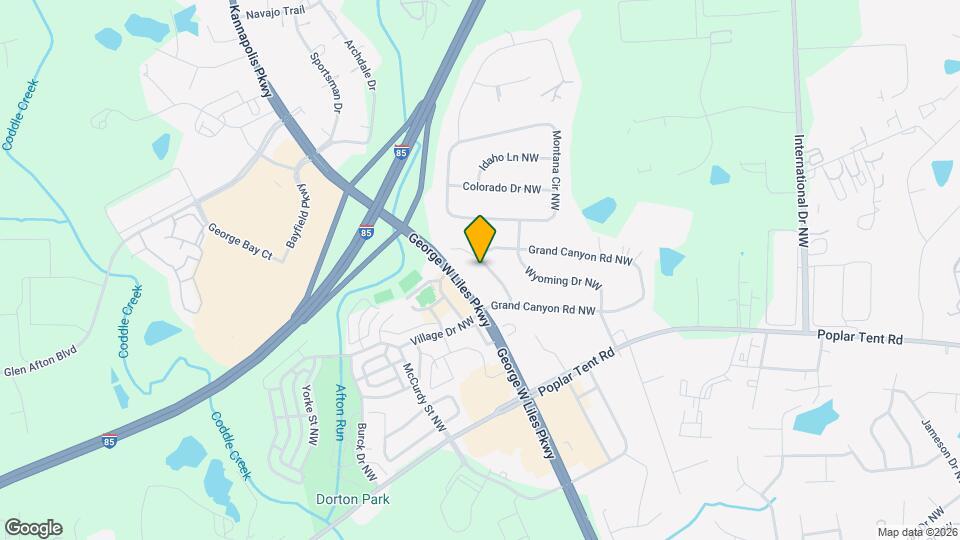 147 Arizona Pl NW Map and Location Details