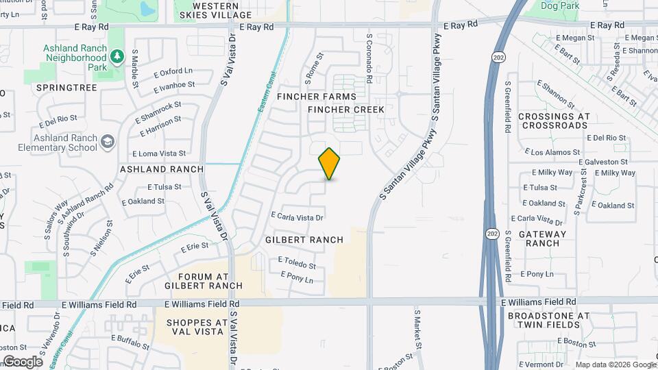 2075 S Peppertree Dr Map and Location Details