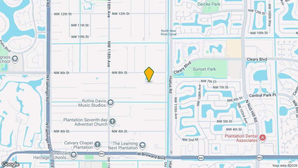 11400 NW 7th St Mapa y Detalles de la Ubicación
