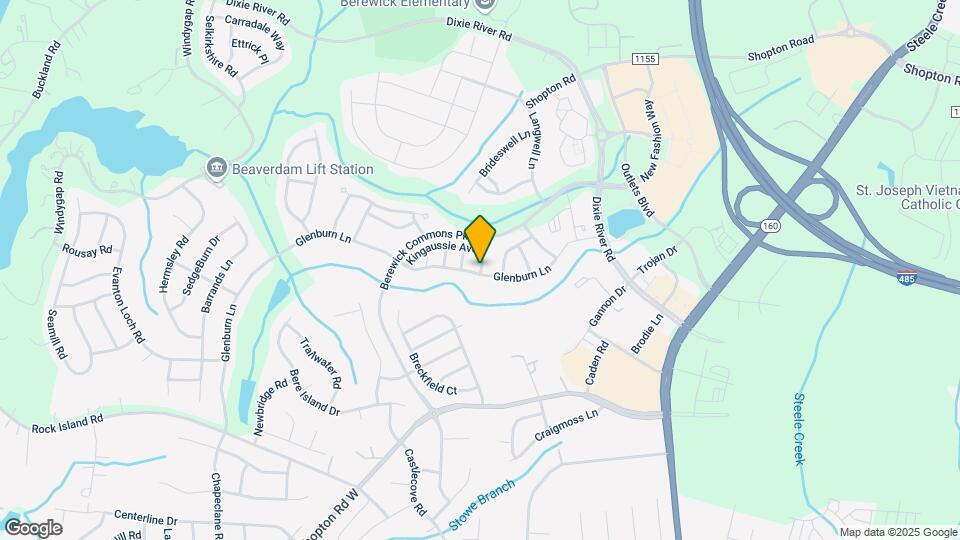 9453 Glenburn Ln Map and Location Details