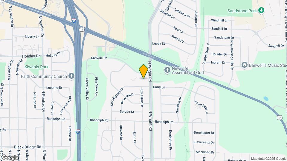 3504 Midvale Dr Map and Location Details
