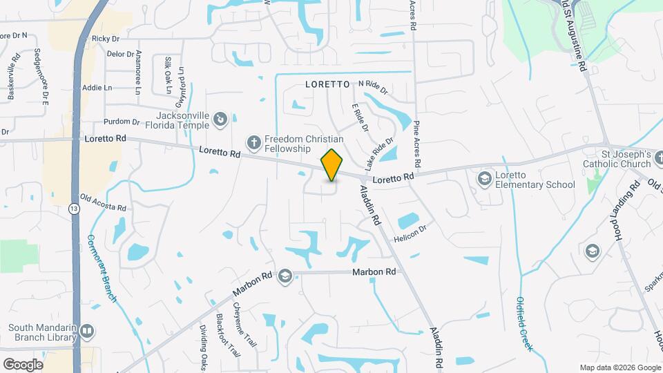 11828 Merganser Way Map and Location Details