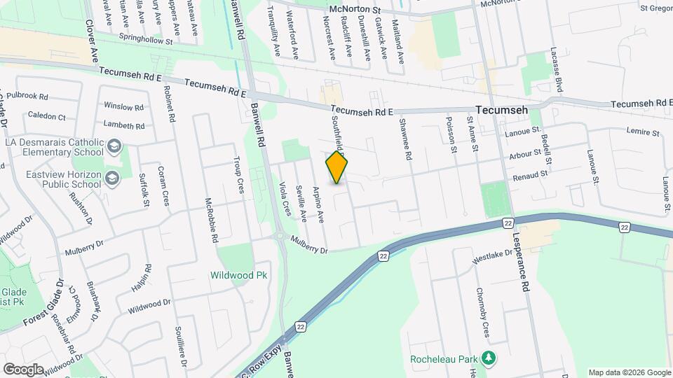 1412 Mickalia Crescent Map and Location Details