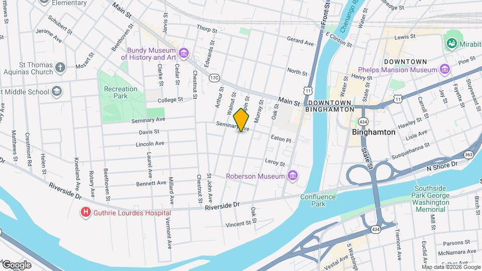 108 Chapin St, Unit 1 Map and Location Details