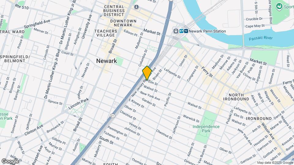 58 Elm St Mapa y Detalles de la Ubicación