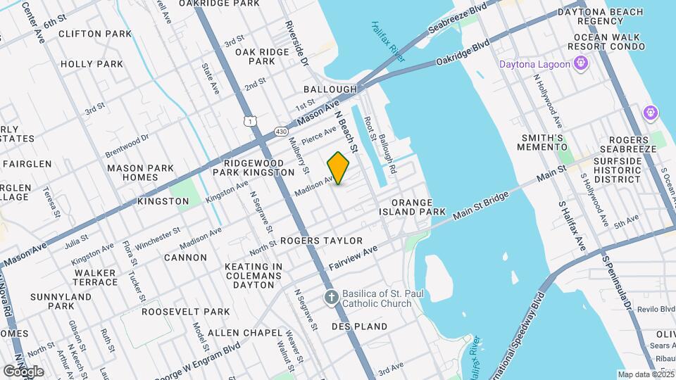 635 Tanglewood St Map and Location Details