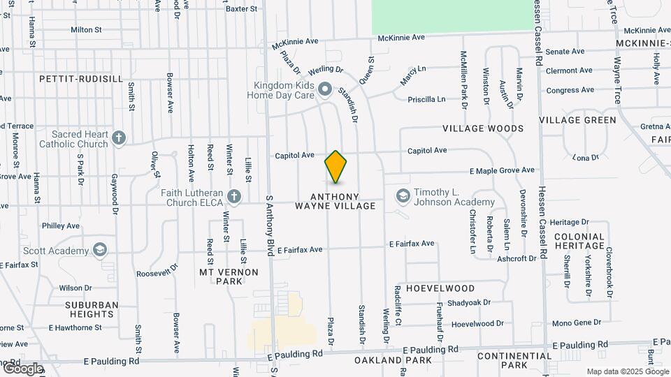 4615 Plaza Dr Map and Location Details