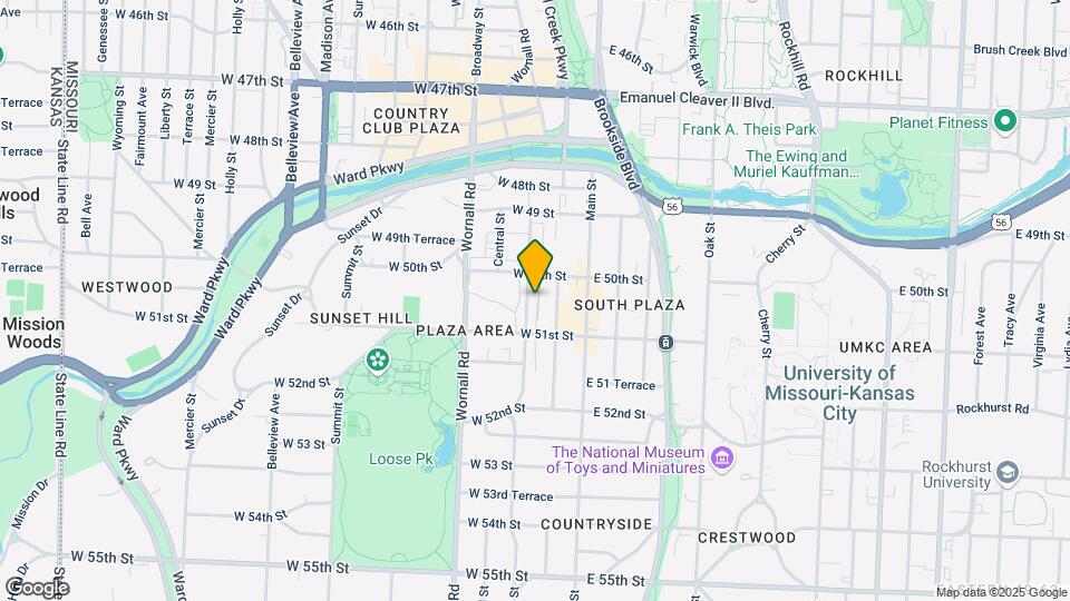 5017-5019 Wyandotte St Map and Location Details