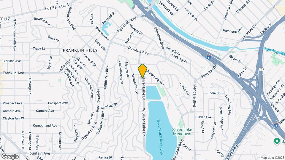 2433 W Silver Lake Dr Map and Location Details