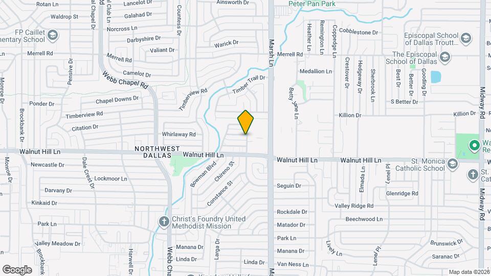 3636 Hopetown Dr Map and Location Details