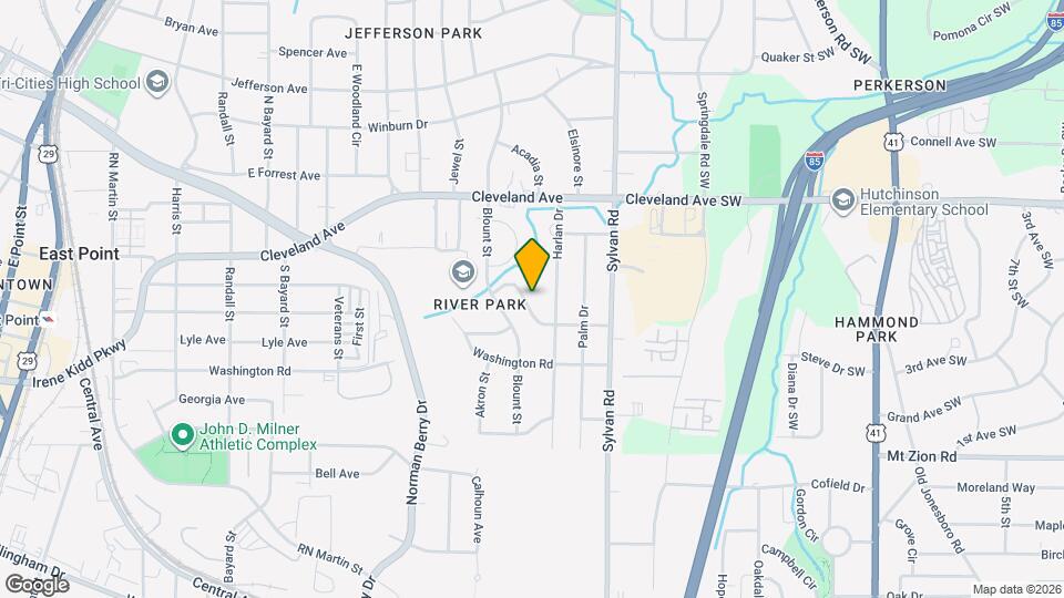 1021 Cedar Ave, Unit Unit 2 Map and Location Details