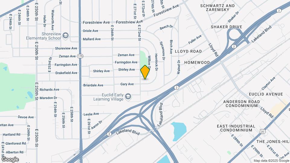 754 Hemlock Dr Map and Location Details
