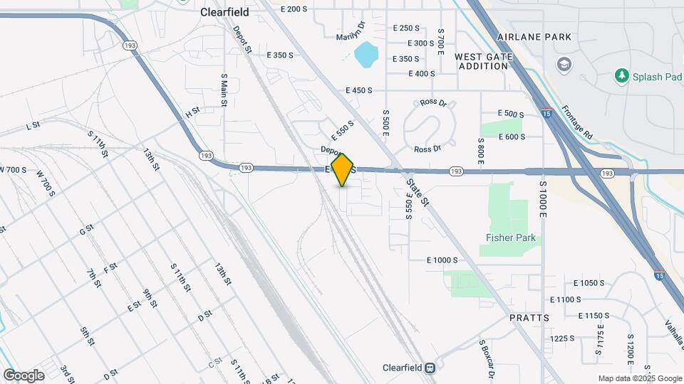 750 S Depot St Map and Location Details