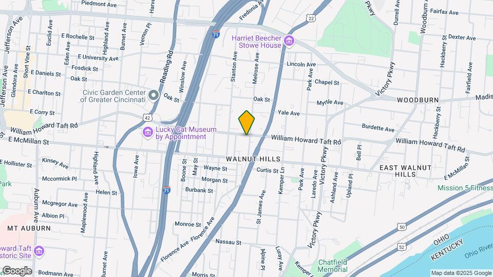 2525-2543 Melrose Ave Map and Location Details