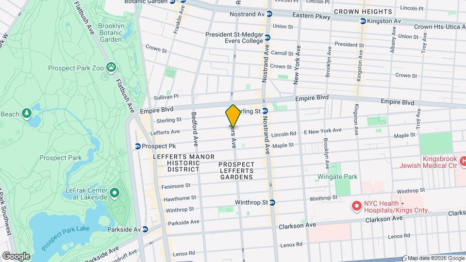 436 Rogers Ave Map and Location Details