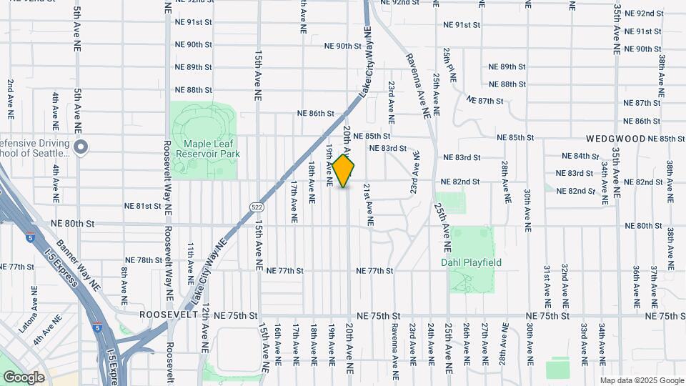 8045 20th Ave NE Mapa y Detalles de la Ubicación