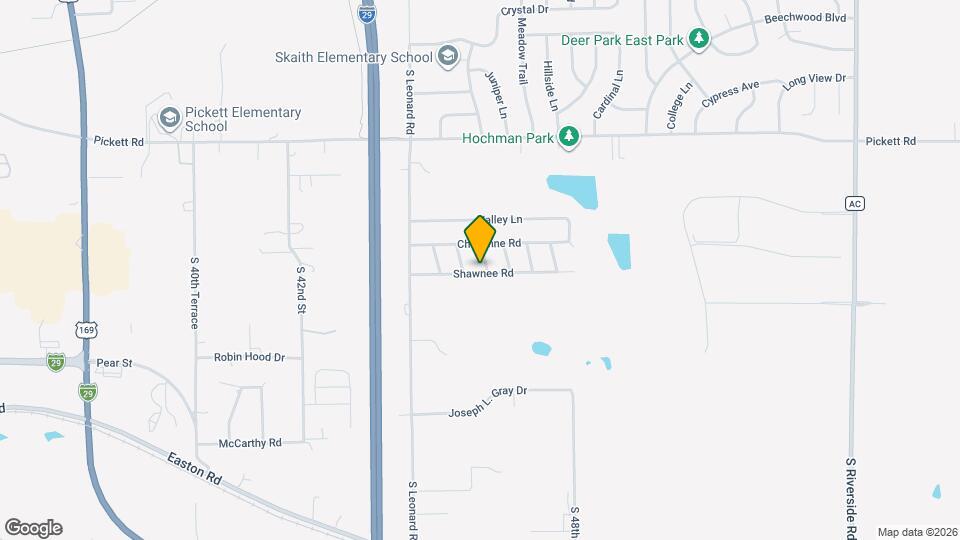 3310 Iroquois Ln Map and Location Details