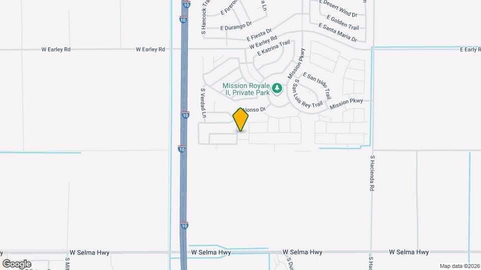 378 S Borromeo Dr Mapa y Detalles de la Ubicación