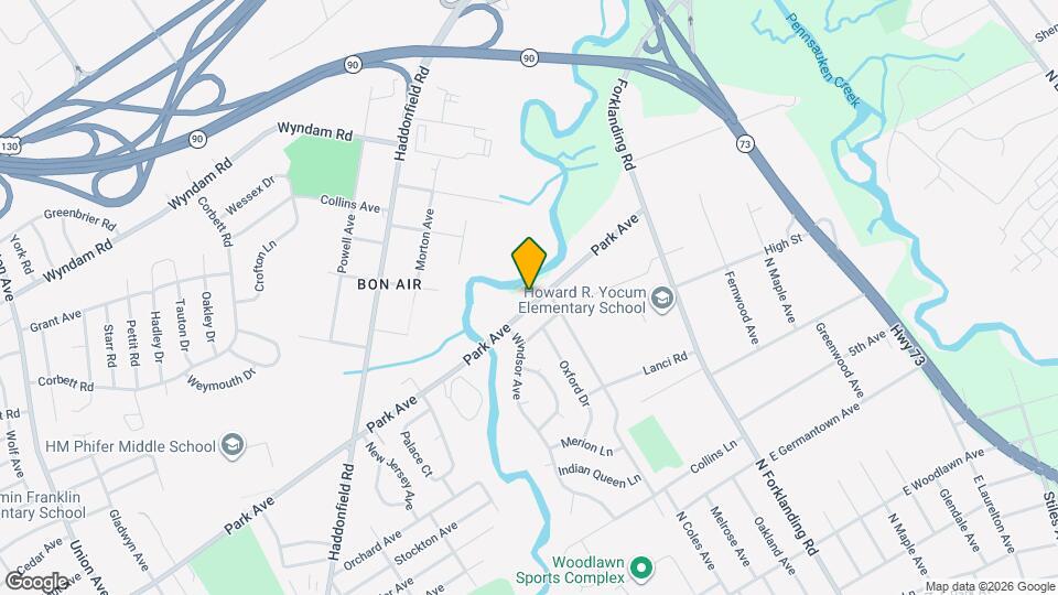 315 Park Ave Map and Location Details