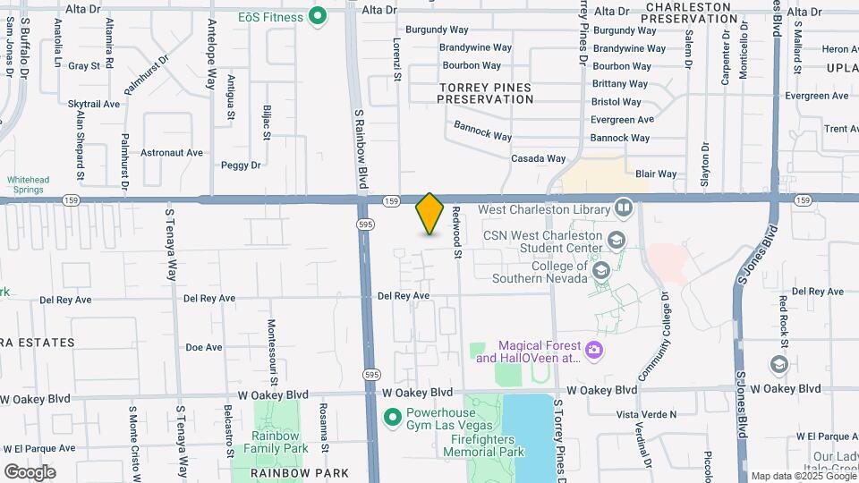 6729 W Charleston Blvd, Unit 4 Map and Location Details