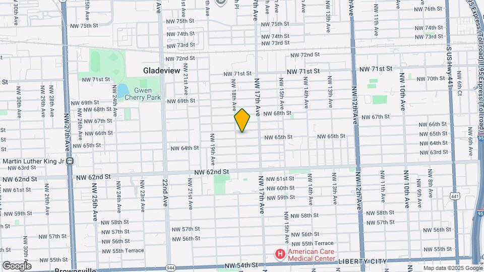 1775 NW 65th St Map and Location Details