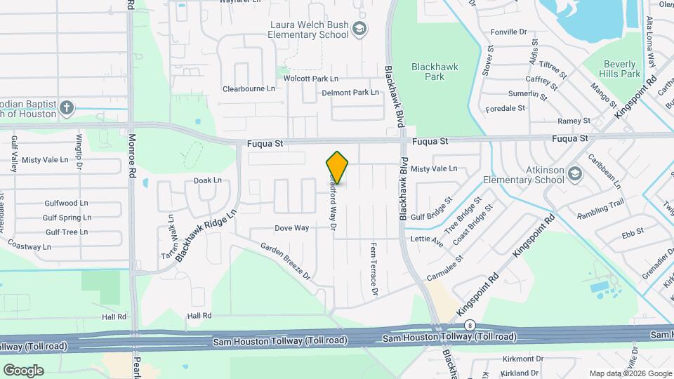 10839 Bradford Way Dr Mapa y Detalles de la Ubicación