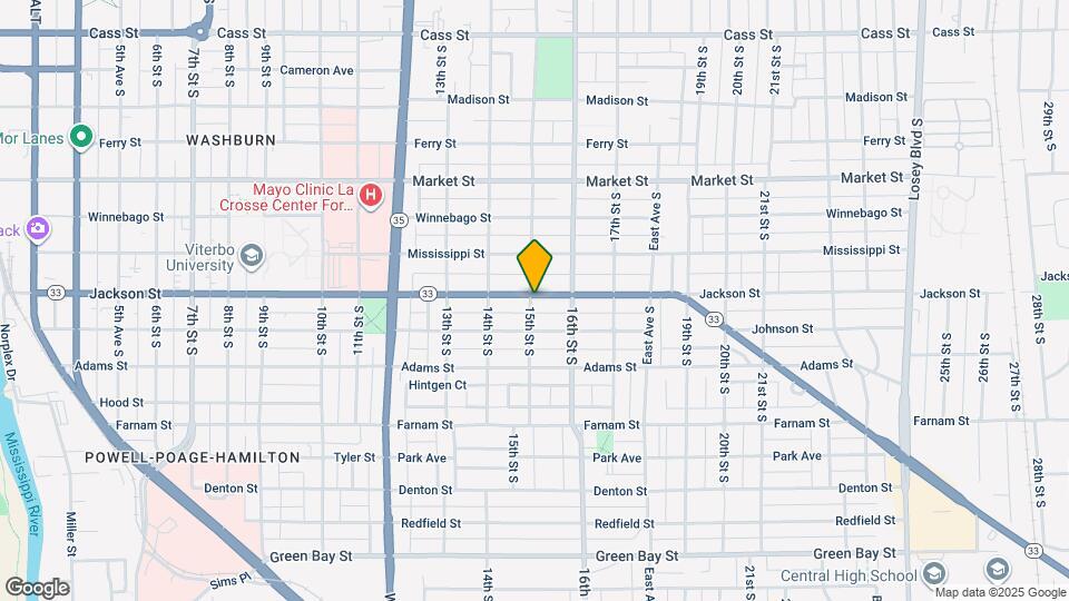 1510 Jackson St, Unit 1 Map and Location Details