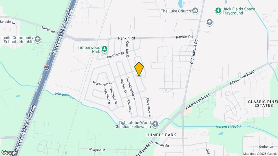 2922 Eaglenest Ln Mapa y Detalles de la Ubicación