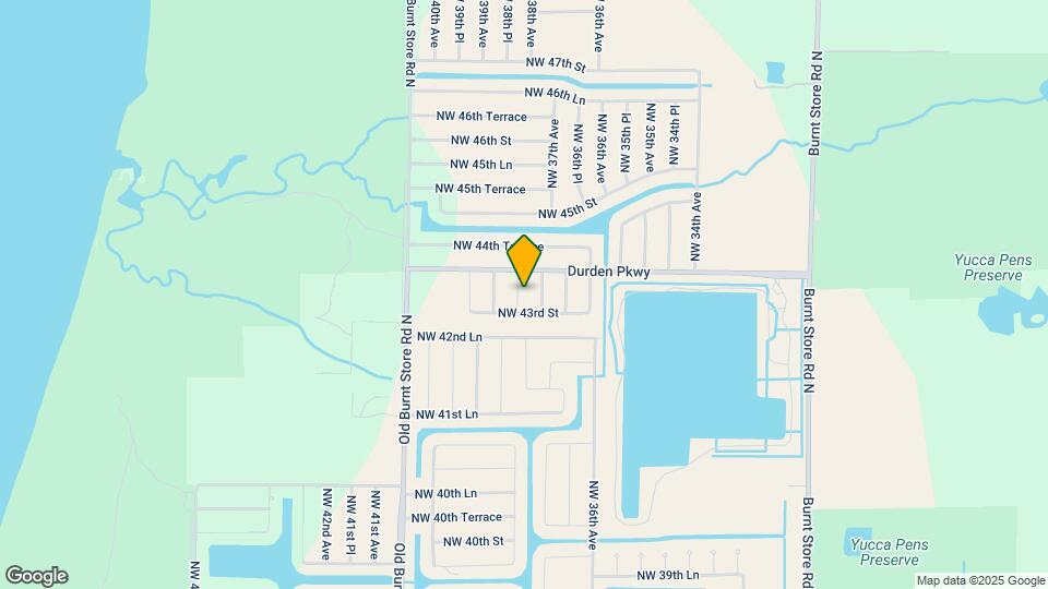 4309 NW 38th Ave Map and Location Details