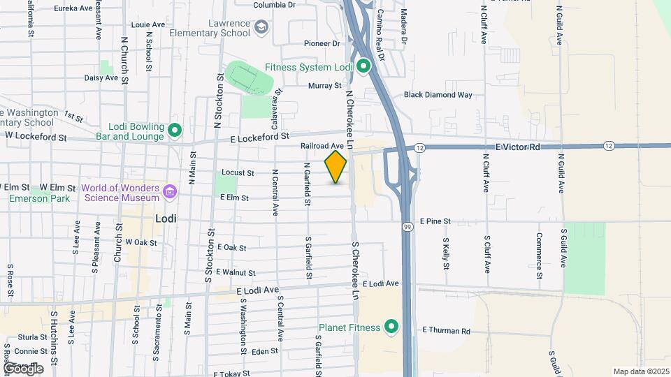 533 W Elm St Map and Location Details