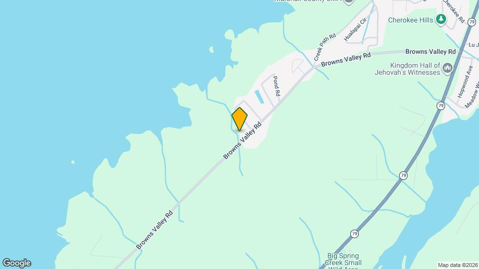 4106 Browns Valley Rd Map and Location Details