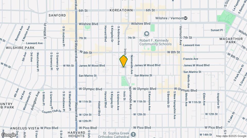 909 Irolo St Map and Location Details