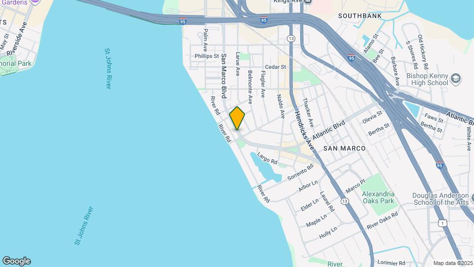 1788 San Marco Blvd Map and Location Details