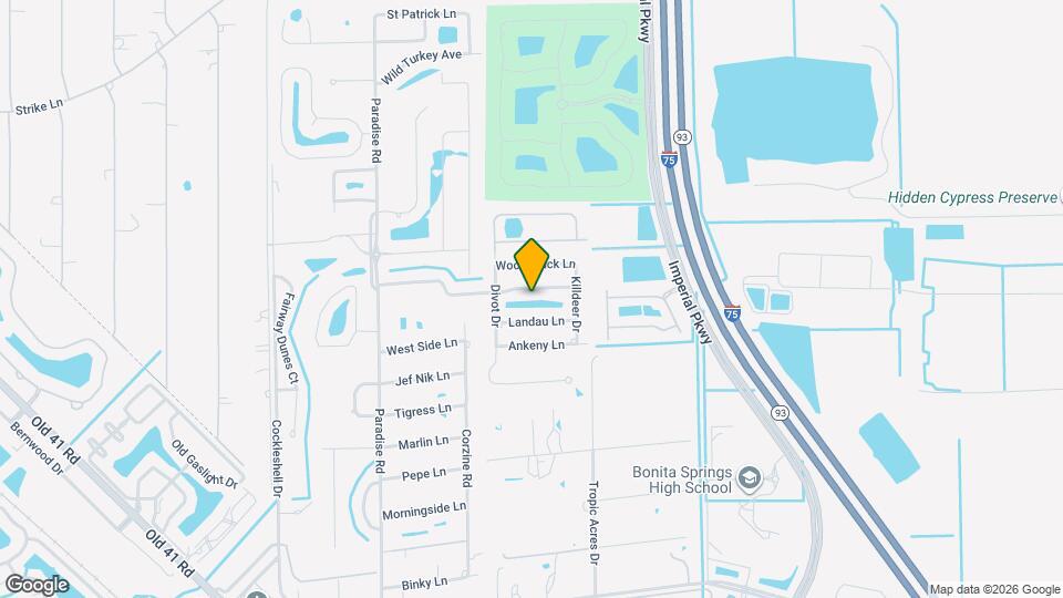 10620 Wood Ibis Ave Map and Location Details