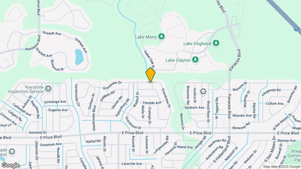2173 Grandview Dr Mapa y Detalles de la Ubicación