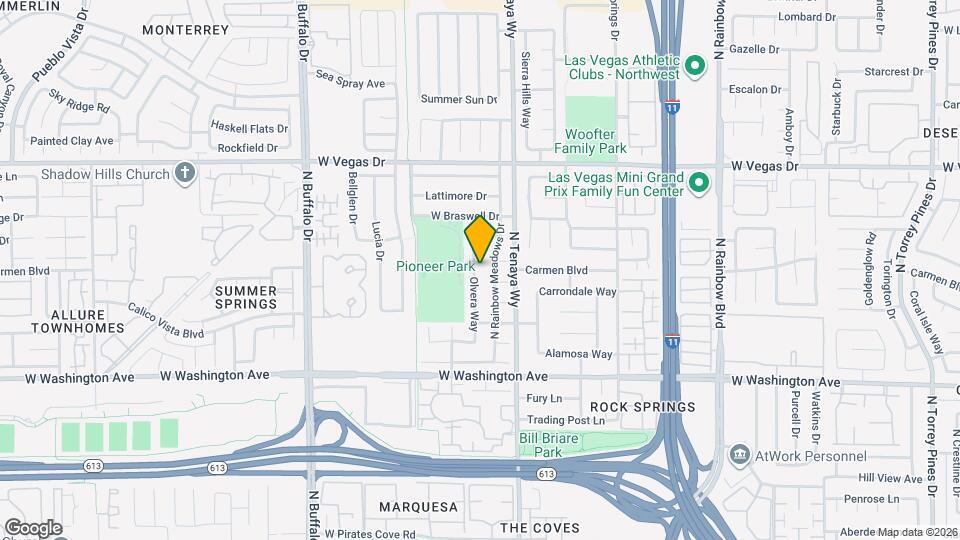 1216 Olvera Way Map and Location Details