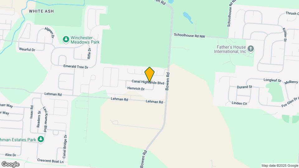 7523 Canal Highlands Blvd Map and Location Details