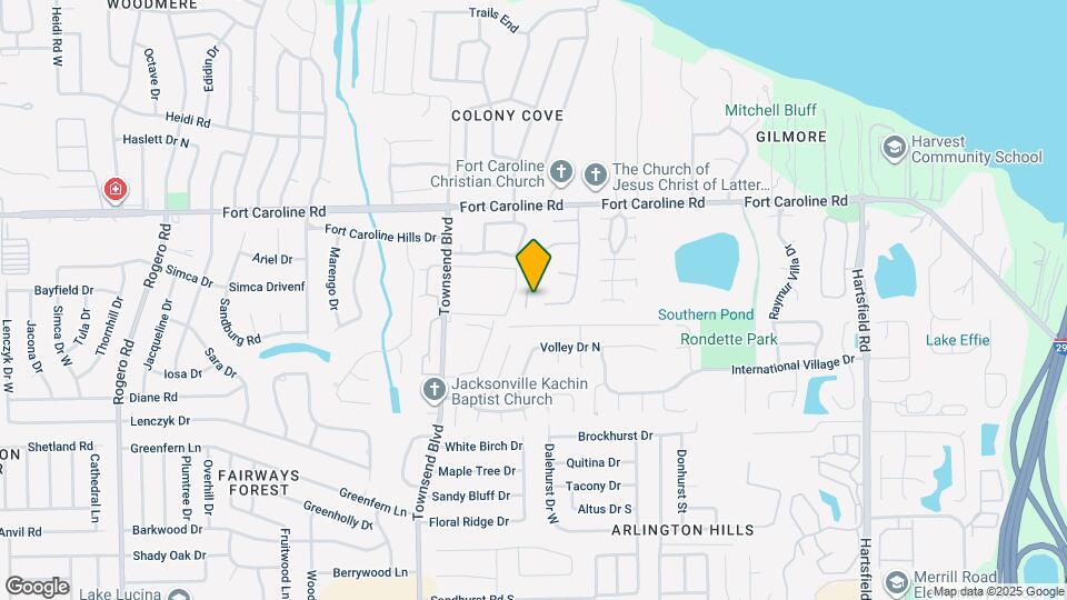 3519 Rain Forest Dr W Map and Location Details