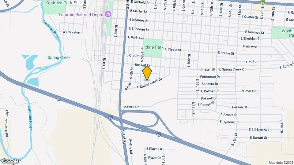515 Spring Creek Dr Map and Location Details